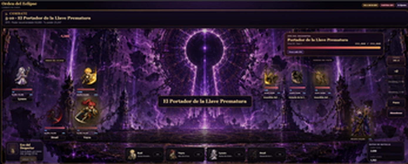 Vista previa del gameplay oficial de Orden del Eclipse